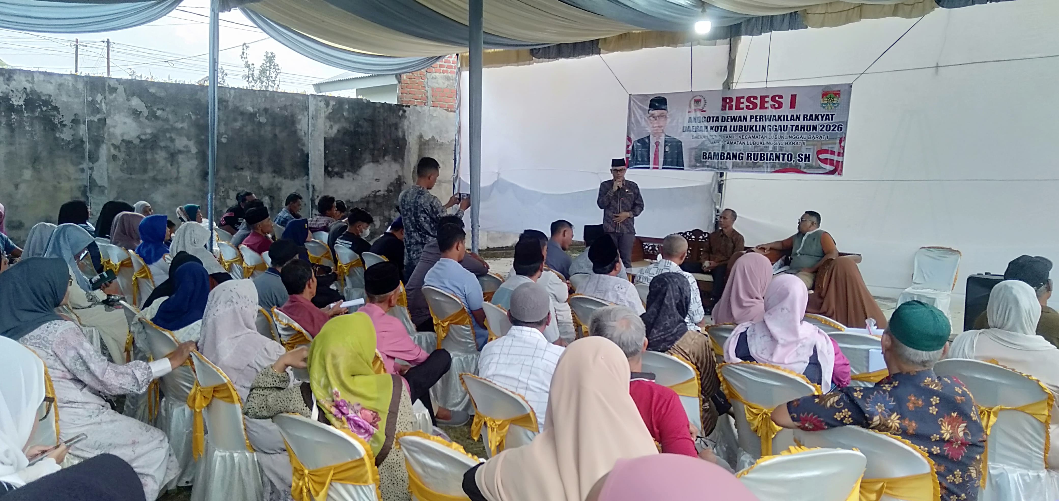 Reses I, Bambang Rubianto Terima Belasan Usulan Warga