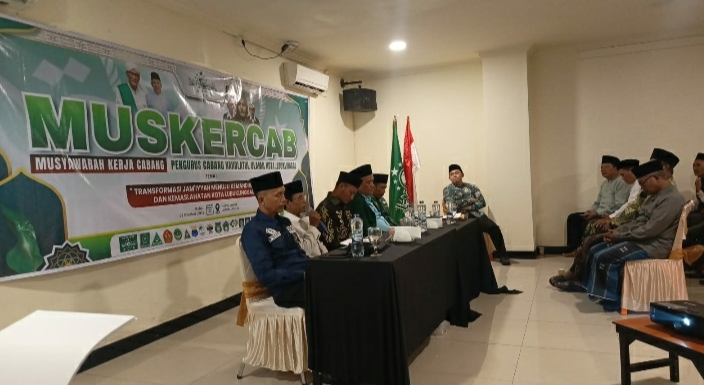 Gelar Muskercab, PCNU Linggau Ajak Warga NU Untuk Berkhidmat